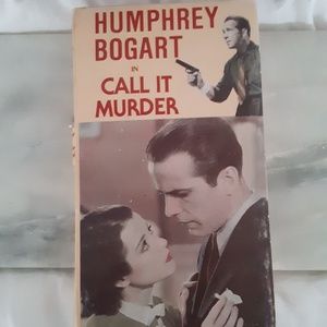 Vintage  Good Times VHS Tape Movie   Call it Murder w Humphrey Bogart